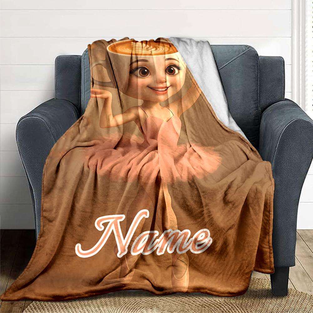 Custom Name Sniper Skull Artwork blanket for Couch & Bed, Plush Cozy Fuzzy Blanket Super Soft & Warm Blankets for Fall and Winter. 0908192