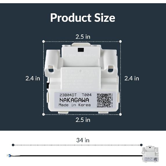 Puxyblue DC34-00025G Switch Door Lock Fit For Samsung WA50R5200AW/US WA50T5300AC/US WA54R7600AC/US Series Washing Machine Parts Replace AP6884125