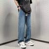 Wholesale Jeans Men's Loose Straight Large Size Trendy Brand Spring and Summer Boys' New Versatile Casual Pants