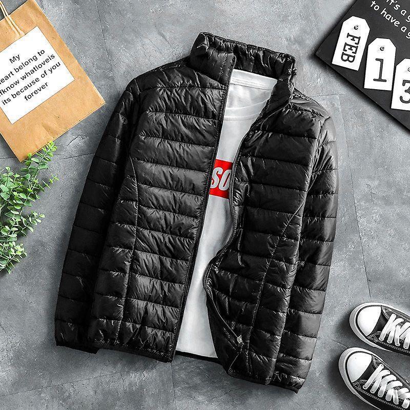 Herren Off-Season Winterjacken: Große Baumwoll- und Daunenoptionen für Männer mittleren Alters und junge Männer