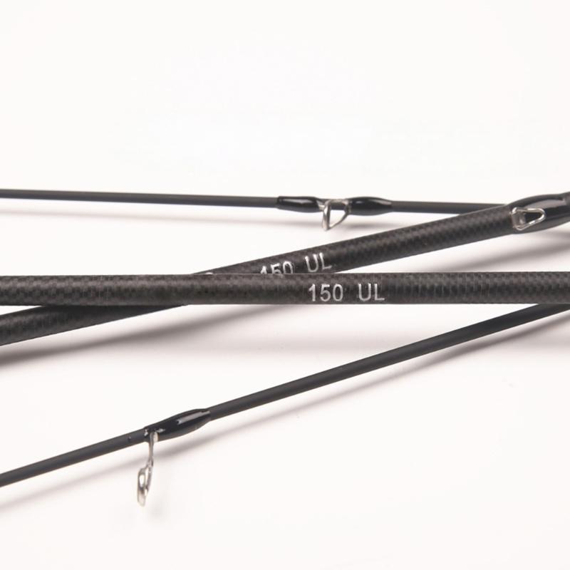 Light Weight Fishing Rod with Ergonomic Handle Carbon Fiber Rod for Beginner Stream and Creek Angling