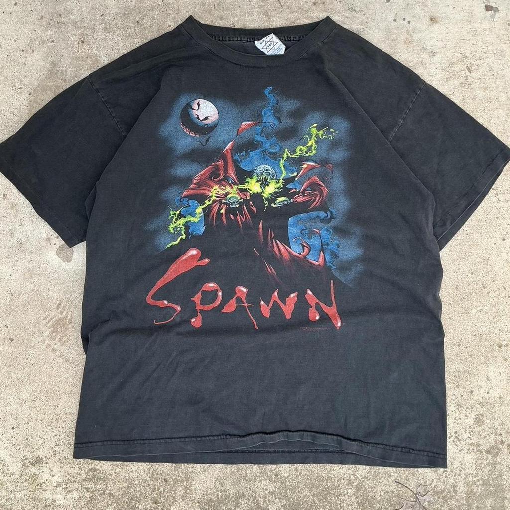 90S Vtg Spawn Movie Retro Style Black T Shirt Unisex Men Women Nh18683