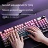 EWEADN V102 Wired Mechanical-Feel Keyboard Mouse Combo