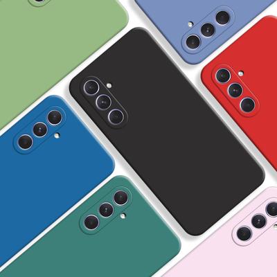 For Samsung Galaxy A35 5G Case Samsung A35 A55 A25 A15 A05 A05s A14 A54 Cover Liquid Silicone Rubber Shockproof Bumper