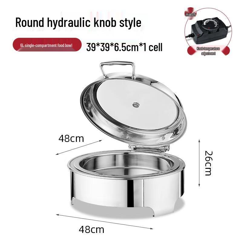 

HANDUNYOU 6L Electric Buffet Food Warmer