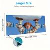 Pippi Longstocking Large Size Mouse Pad Large Gaming Table Cushion Non-slip Laptop Tablet Big Mousepad XXL Mat Mini PC Playmat With Lock edge