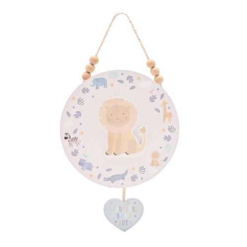 Celebrations Petit Cheri Lion Baby Boy Plaque