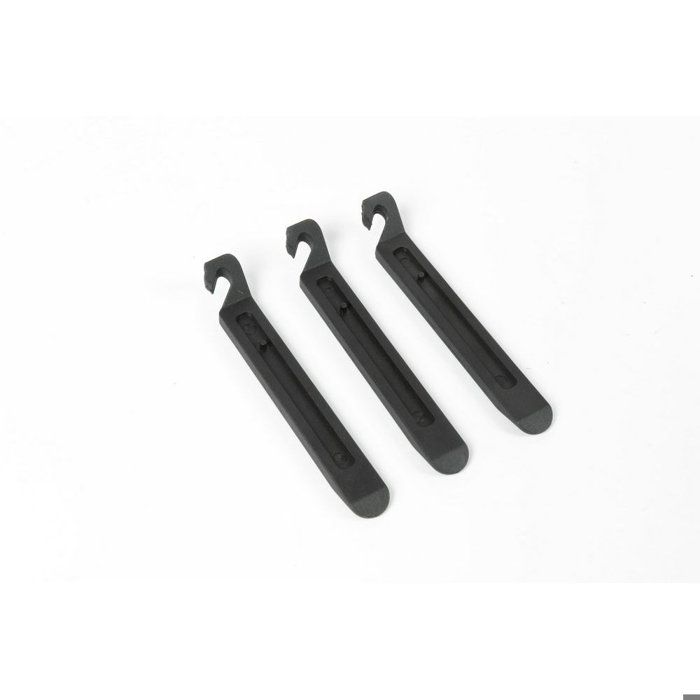 Kit de démonte-pneus - ON BIKE - 3 pièces - Plastique - Noir - Crochet