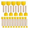 Y3NA 30Pieces Round Sponges Brush Set for Kids Student DIY Art Craft, Acrylic Painting Stencil Painting