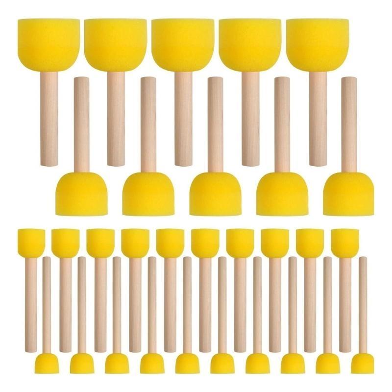 

Y3NA 30Pieces Round Sponges Brush Set for Kids Student DIY Art Craft, Acrylic Painting Stencil Painting China Mainland