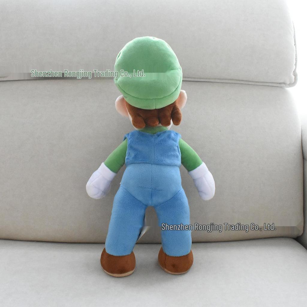 Super Mario 15-inch Plush Toy: Standing Mario, Luigi, Yoshi, Dragon