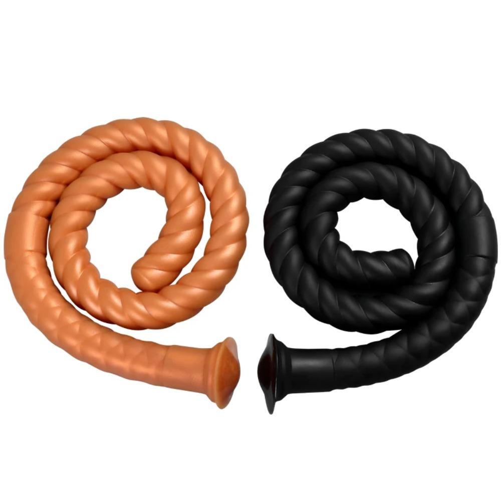 80CM Extra Lang 31,5 Zoll Flüssigsilikon Weicher Analplug Dildos Stimulieren Anus Vagina Dilator Sexspielzeug Flexibler Po Lange Peitsche