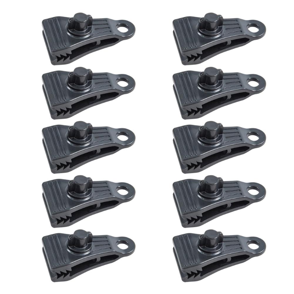Door Hardware Home Improvement Sturdy Tent Clip Fixed Clip Fixing Clip Cloth Clip Adjustable Multi-functional Outdoor 5PCS