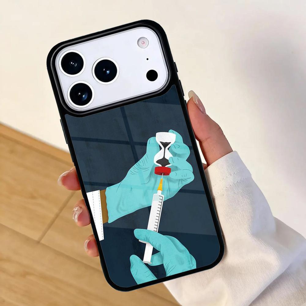 Medicine Doctor Nurse Mobile Phone Case for IPhone 17 AIR 16pro Max 15 14 13 12 11 Bumper Cover