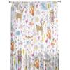 Autumn Forest Cartoon Animals Bear Fox Owl Sheer Curtains for Windows Tulle Curtains for Living Room Bedroom Children Room Decor
