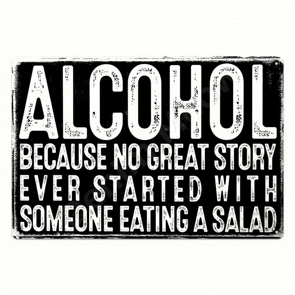 Vintage Drink Beer Aluminum Sign Alcohol Metal Sign Backyard Bar Retro Plaques For Man Cave Pub Cafe Club Rules Painting Deco