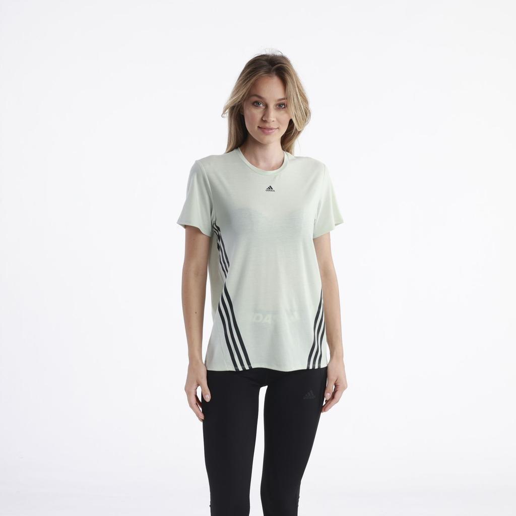 Y7366 adidas TrainIcons 3-Stripes Tee HK6976 WOMEN'S SPORTS T-SHIRT XS