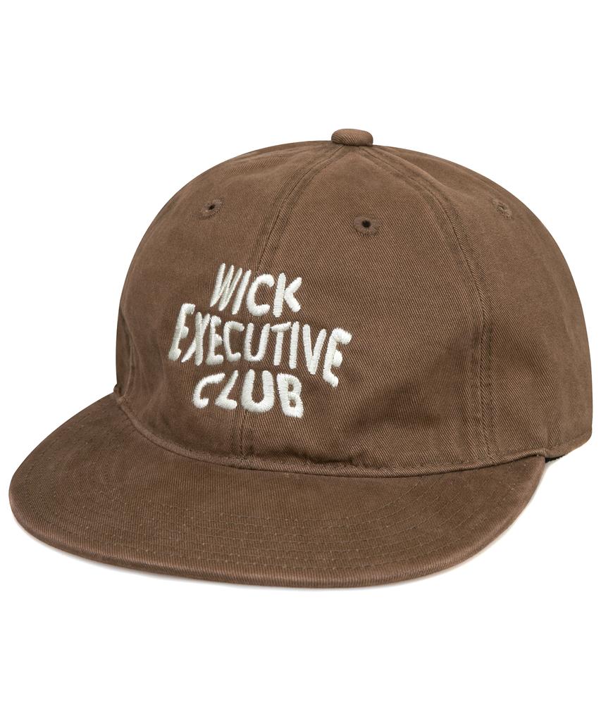 Wig Executive Club Wave Smoke Wash Flat Cap