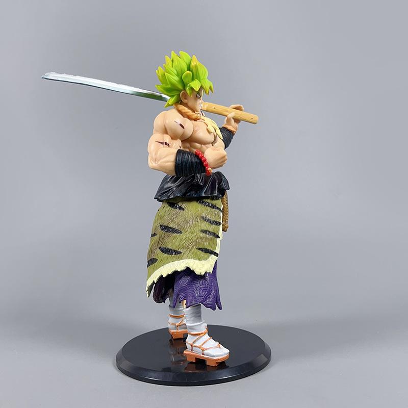 Dragon Ball ZLK Samurai Son Goku Broly Super Saiyan PVC Action Figures Anime Figure Model Toys Collection Doll Ornaments Gift