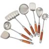 Hansheng 304 Stainless Steel Kitchen Utensils with Pearwood Handle