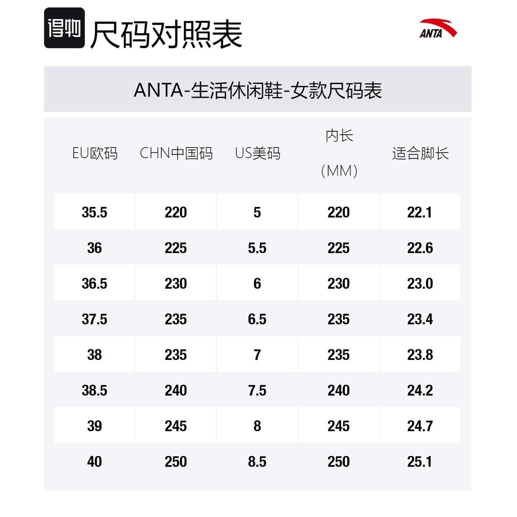 ANTA Hot Chunky Sneakers Women's Low top Light Beige White 922028881-1