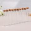10 Stück Reagenzgläser aus Glas mit Korken, Nachrichtenflaschen, Gläser, Fläschchen, Geschenk, Kunst, Basteln, 5 ml, 8 ml, 10 ml, 12 ml, 15 ml, 20 ml, 25 ml, 30 ml