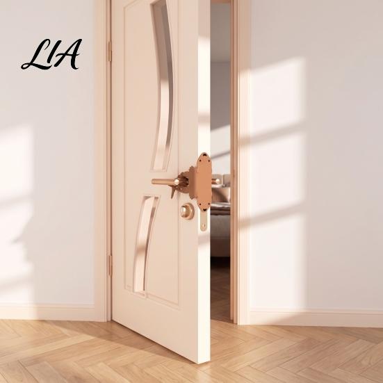 Cute Cartoon Door Protector Silicone Silencer Lock Sleeve, 5-Position Adjustable Latch Cover Buffer, Wall for Handle Bear Cushion Noise Reduction,
