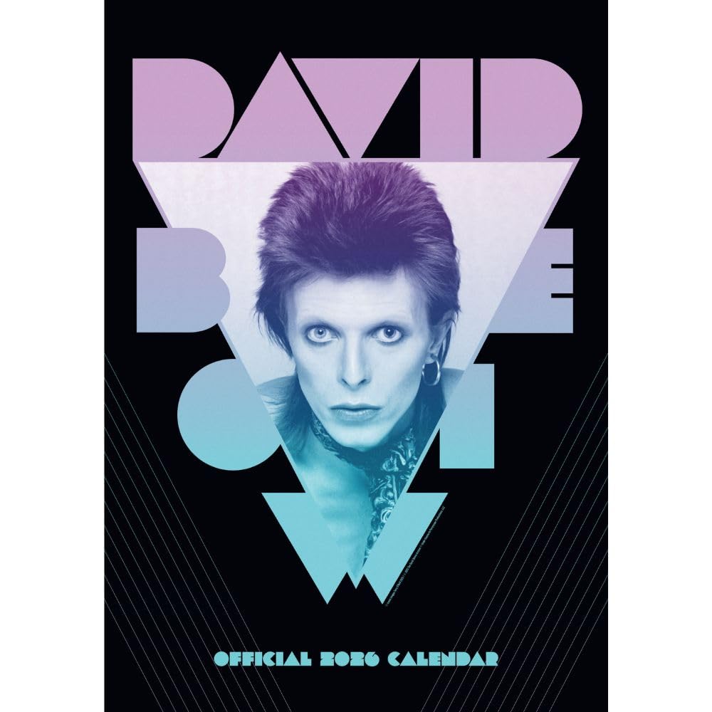 David Bowie 2026 A3 Wall Calendar