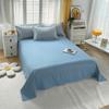Brushed Cotton Plaid Bedding Set - Includes Duvet Cover, Bed Sheet, and Pillowcase