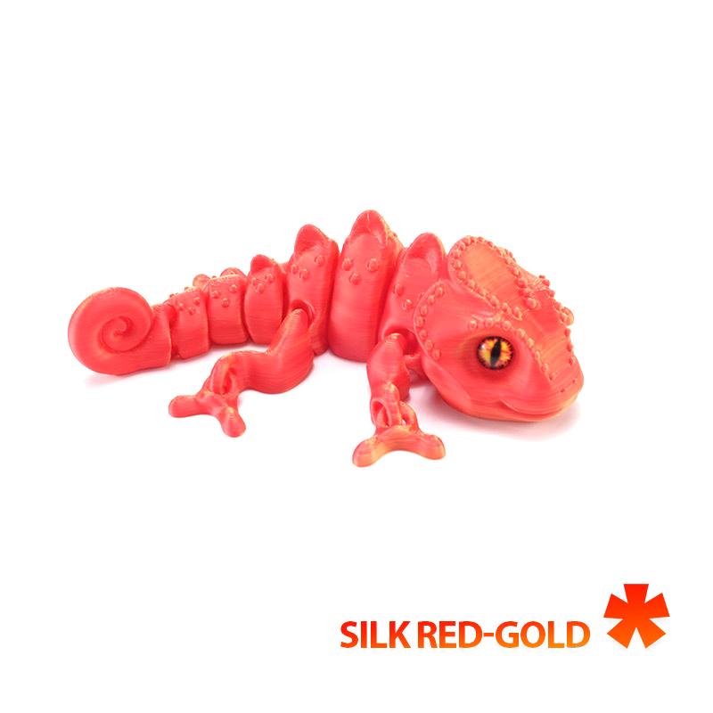 

3D-печать Модель Хамелеон Многосуставный Подвижный Симуляция Глаз Домашние Аксессуары Детские Подарки Украшение Гостиной