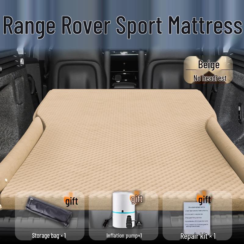 Aufblasbare Matratze für Land Rover Range Rover Sport: Schlafmatte für den Rücksitz & Luftbett für den Kofferraum