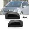 Paar Glänzend Schwarz Rückspiegelabdeckung Kappe für Toyota Yaris 2007-2011, für Toyota Prius 2004 2005 2006 2007 2008 2009 Links Fahrer & Rechts Beifahrer