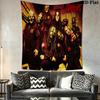 Slipknot Band'S Evolution Tapestry Fashion Print Background Cloth Homestay Soft Decoration Tapestry Background Wall Hanging Cloth