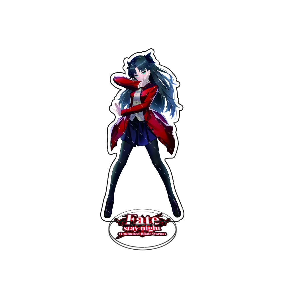 Anime Fate 15cm Acrylic Stand Model Cosplay Characters Desktop model stand Ornament Goods Collection Gifts
