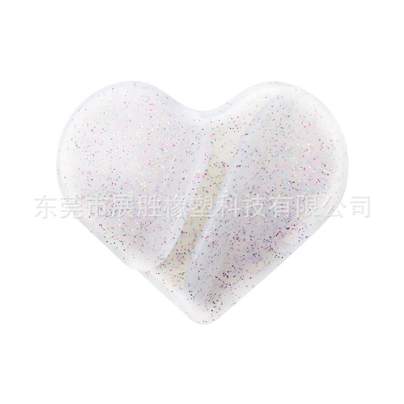 Love-shaped Silicone Portable Lipstick Makeup Mobile Phone Holder Desktop Drama Chasing Portable Versatile Model