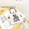 Cute Cartoon Dopamine Knit Crossbody Phone and Coin Bag