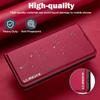 Strong Magnetic Cards Solt Wallet Leather Book Case For iPhone 16 Pro Max 16E 15 14 13 12 11 Flip Slim Bag Business Pocket Cover