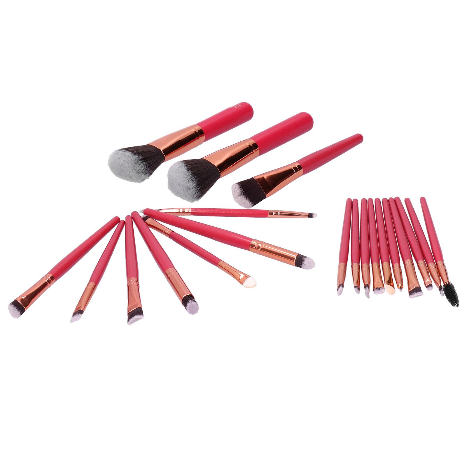22pcs MAANGE Eyeliner Lip Makeup Brush Soft Hair Eyeshadow Cosmetic Brush Set Makeup Tool