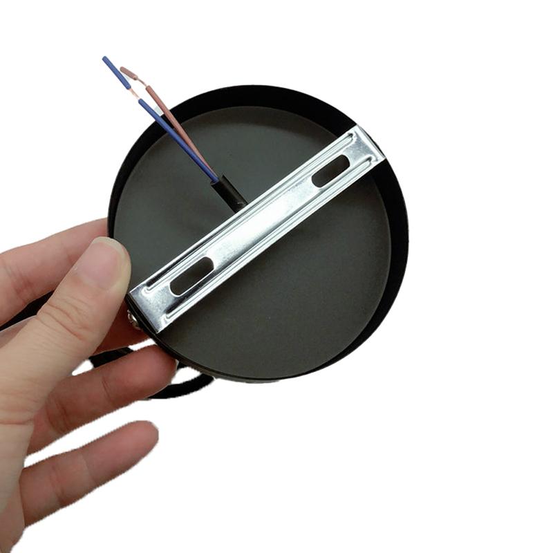 

E27 Бытовая гибкая металлическая чашка Потолочная пластина Подвесной светильник Держатель 31,5 дюйма