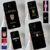 Croatia Passport Flag Cover For Samsung Galaxy S20 FE S21 S22 S23 Ultra Note 20 S8 S9 S10 Note 10 Plus Case
