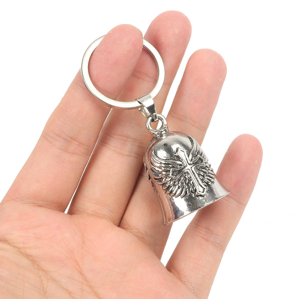 Retro Feather Riding Bell Guardian Motorcycle Biker Riding Bell Motorcycle Decoration Accessories for Biker Riders Bicycle Valentine Gift