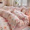 2026 Cloud-Feel Crinkled Cotton Double Gauze 4-Piece Set