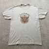 Dreamer T Shirt Unisexs Size XL Beige Bull Skull Boho Western Vintage Washed Streetwear Casual Designer Clothes Graphic Fashion
