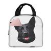 Black German Shepherd Dog - Stunning Insulated Lunch Bag for Women Office Cooler Thermal Food Box Tote Lunch Boxes Container