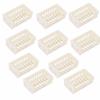 10pcs 50x30x19mm(1.97x1.18x0.75in) Beekeeping Tools Plastic Bee Queen Cage Plastic Cage  Apiary Use