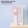 USB Rechargeable Handheld Fan – Quiet, High Wind Power, Compact & Lightweight for Office, Dorm, Travel, Hiking, Camping; Compatible with USB