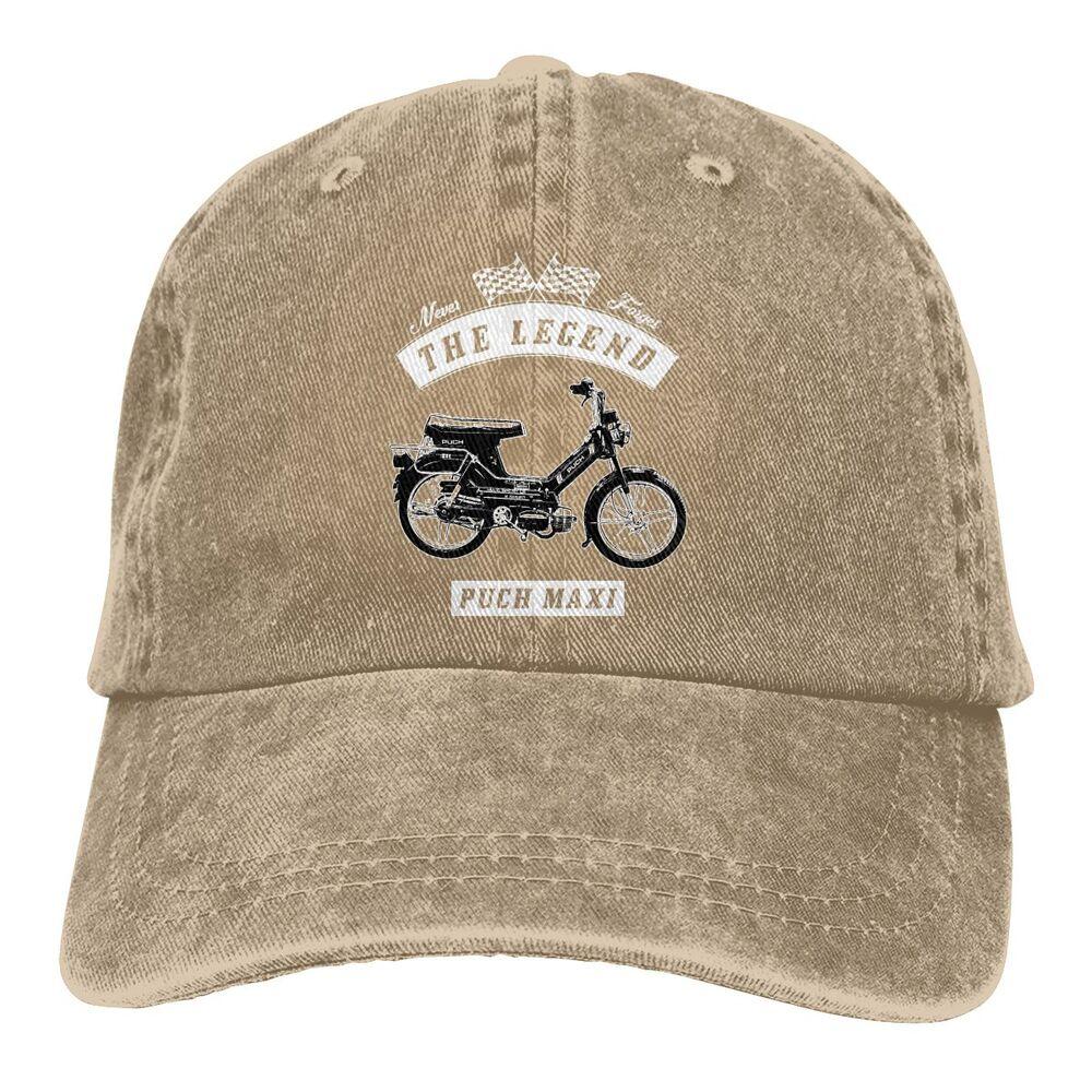 

Puch Maxi Classic Cars Washed Denim Baseball Cap Hats New Harajuku Adjustable