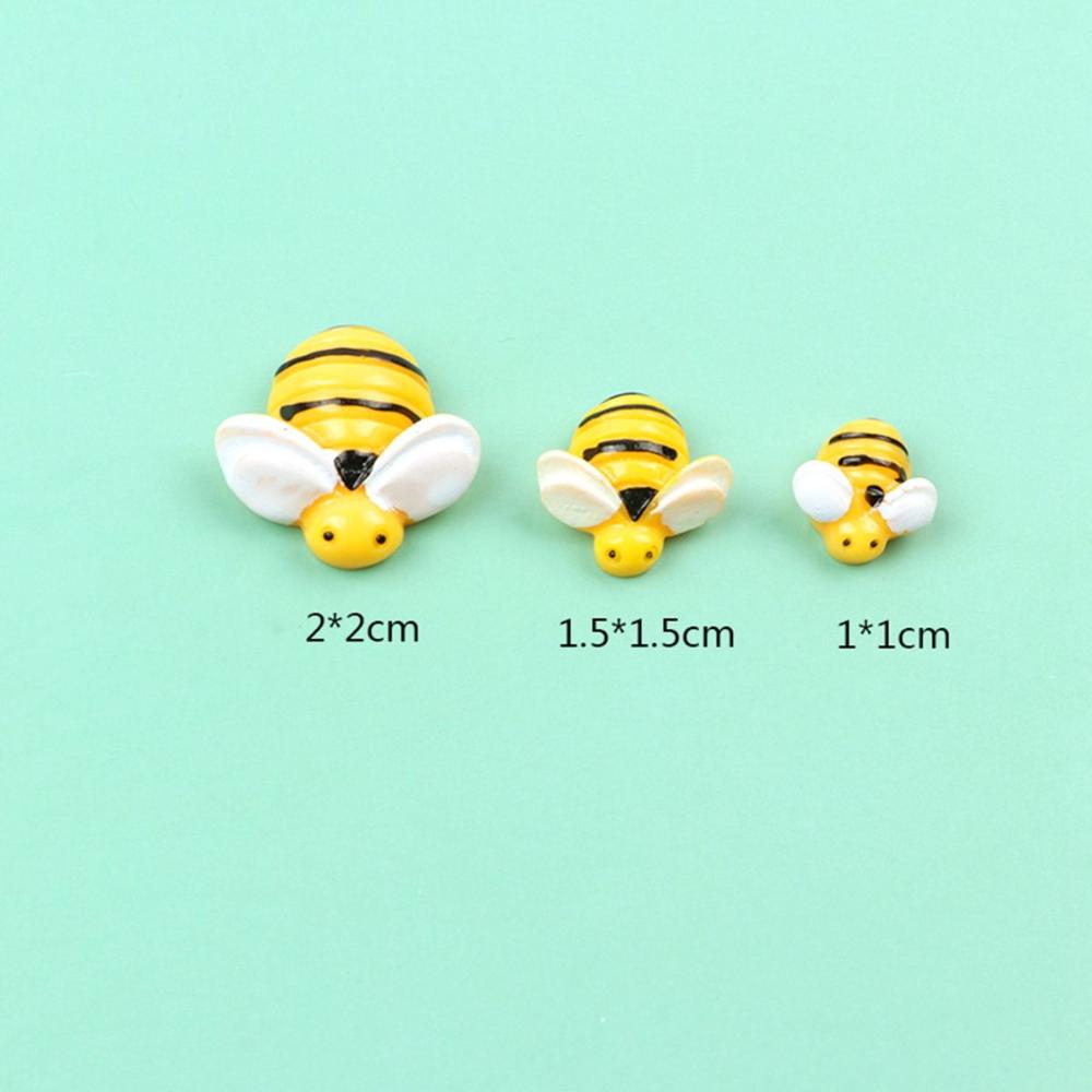 Craft DIY Tiny Resin Bee Lovely Flatback Embellishment Cabochon Miniature