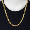 Hip Hop Curb Cuban Link Chains 4mm Gold Silver Color Stainless Steel Chain Necklaces For Men Women Vintage Jewelry Gift XL287-4