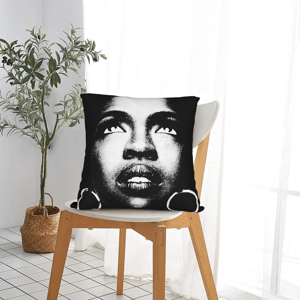 Fugees Lauryn Hill Pillowcases Fashion Pillow Case For Couch Sofa Bedroom Print Pillow Cover